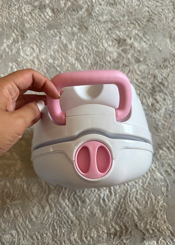 Beyaz Kedi Figürlü Kedi My carry potty - Görsel 2