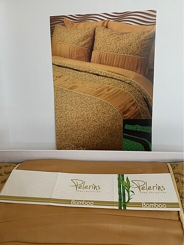  Beden camel Renk BAMBU NEVRESİM TAKIMI ÇİFT KİŞİLİK