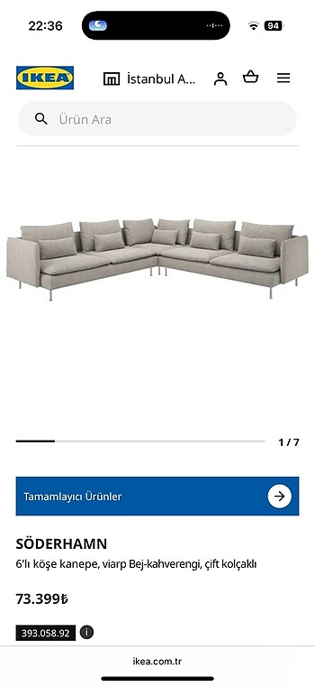Söderhamn ikea acil satılık