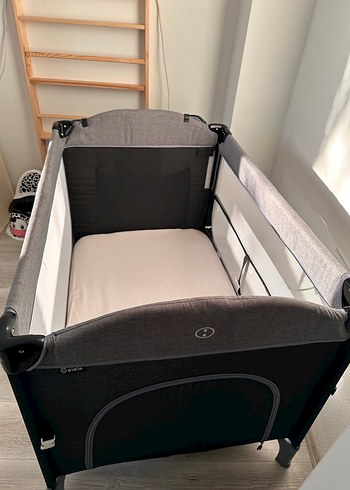 Elele Madre Siyah-Gri Oyun Parkı ve Park Yatak - Görsel 2