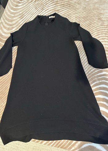 Uzun Kollu Siyah Salaş Tunik - Görsel 4