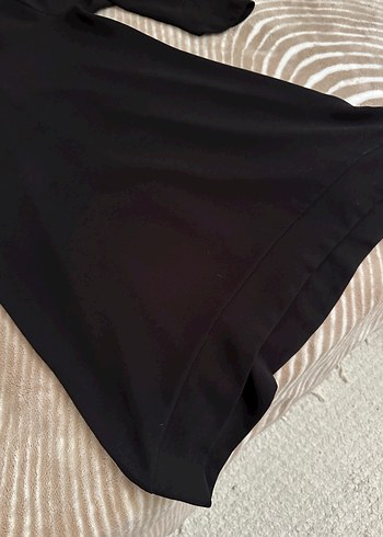 Uzun Kollu Siyah Salaş Tunik - Görsel 3