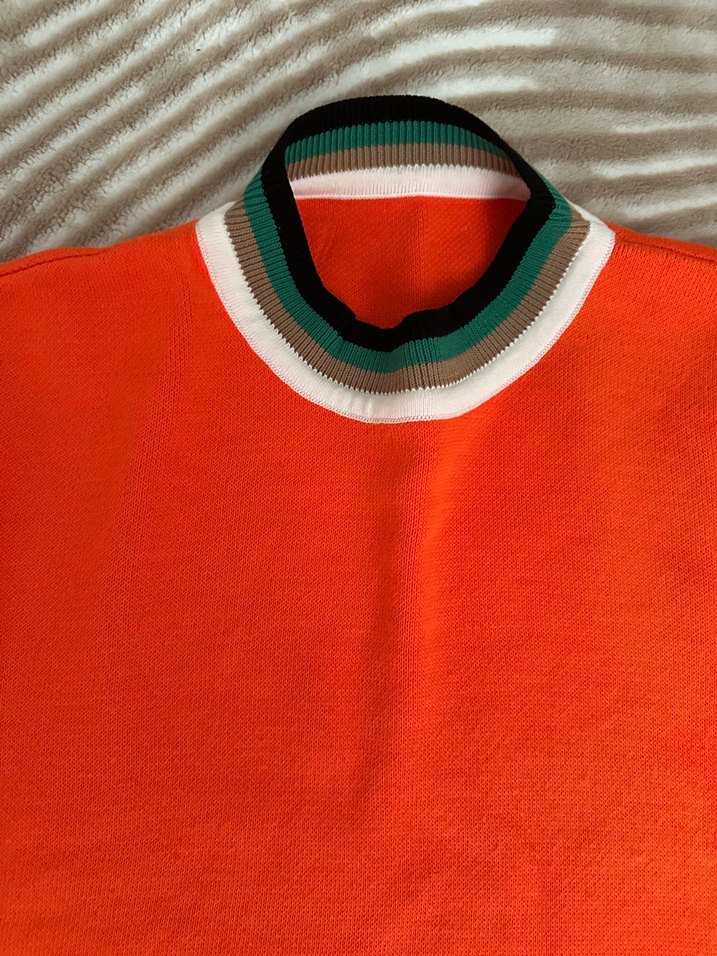 Renkli Kadın Uzun Kollu Triko Kazak - Görsel 3