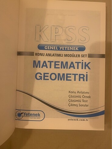  Beden Renk KPSS Geometri