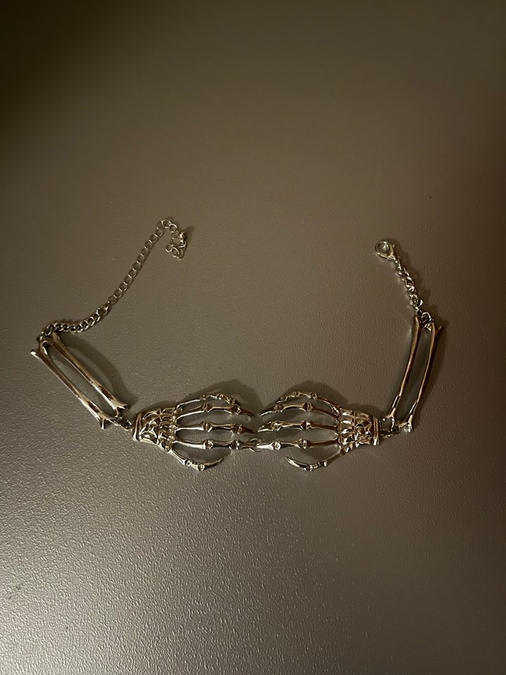 Gotik Zincir Detaylı Midi Kolye - Görsel 2