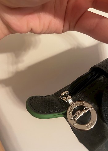 İthal Longchamp Xs Antrasit Gri Çanta - Görsel 5