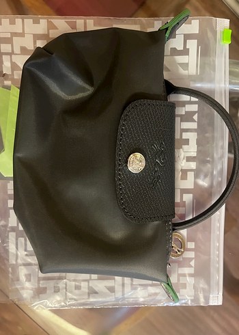 İthal Longchamp Xs Antrasit Gri Çanta - Görsel 7