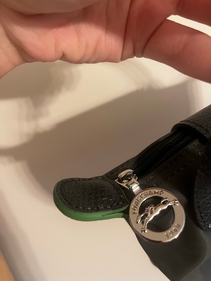 İthal Longchamp Xs Antrasit Gri Çanta - Görsel 5