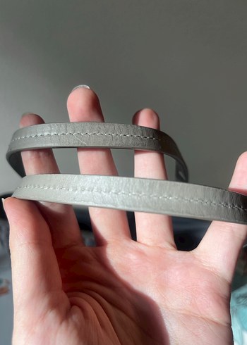 Manc Gri Monogram Çanta - Görsel 10