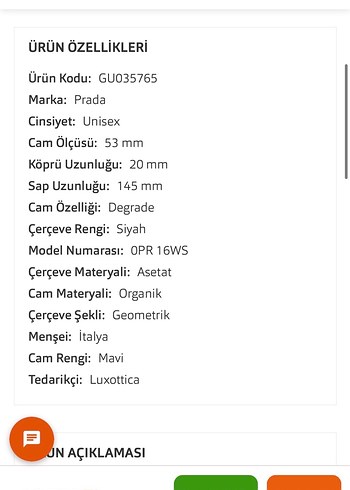 Orijinal Prada Güneş Gözlüğü - Görsel 11