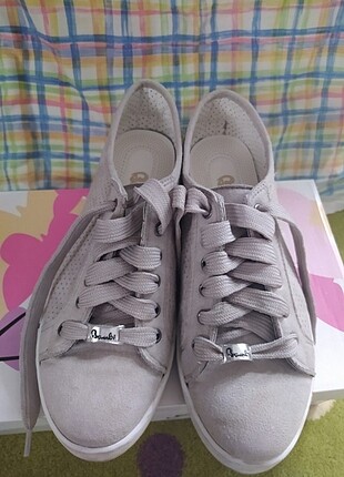38 Beden Bambi 38 numara süet günlük sneakers