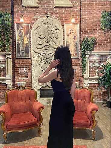 Trendyol & Milla şık yıldızlı elbise
