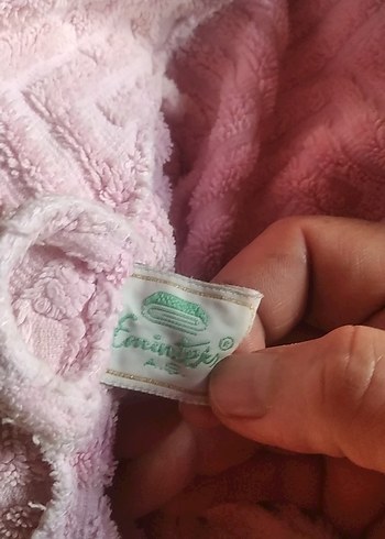 46 Beden Pembe Bohem Tarzı Bornoz