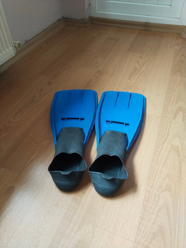 Erkek Mavi Spor Yüzme Paletleri - Görsel 2