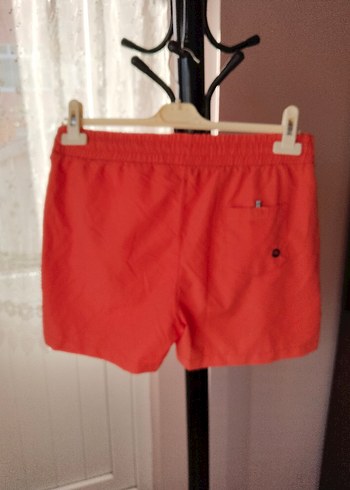 Kemerli Kırmızı Erkek deniz sort - Görsel 2