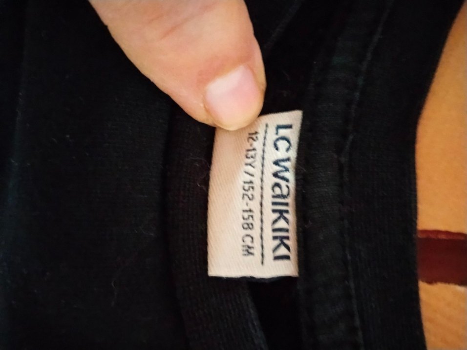 Çocuk Siyah Baskılı Uzun Kollu Sweatshirt - Görsel 3