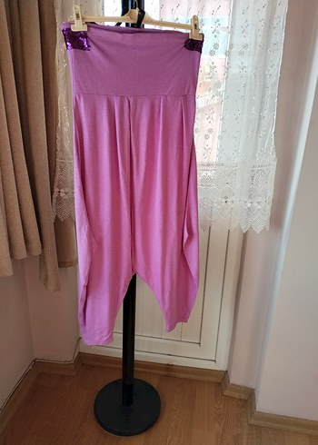 Pembe Bohem Straplez Uzun tulum - Görsel 4