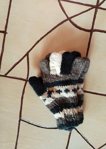 Renkli Örgü Kadın Bere Seti - Görsel 6