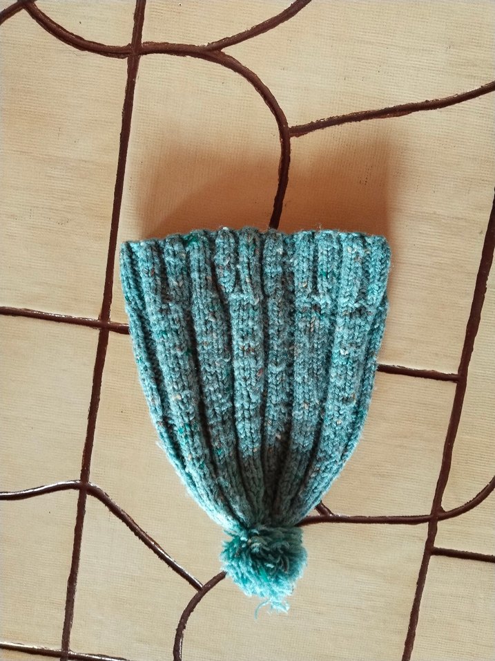 Renkli Örgü Kadın Bere Seti - Görsel 2