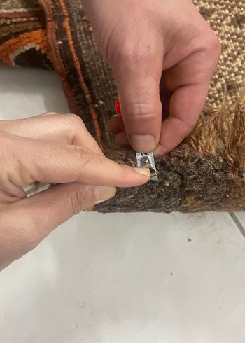 Kahverengi Desenli Geleneksel Halı - Görsel 10