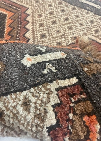 Kahverengi Desenli Geleneksel Halı - Görsel 8