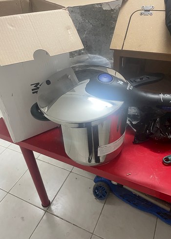 Gri Düdüklü Tencere 8,5 L - Görsel 8