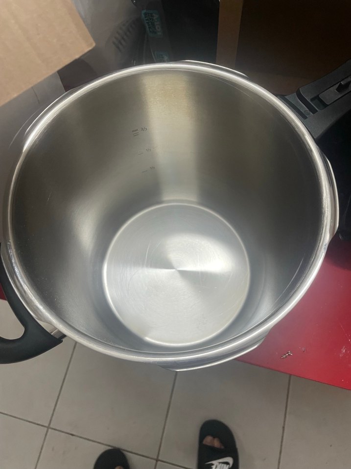 Gri Düdüklü Tencere 8,5 L - Görsel 4