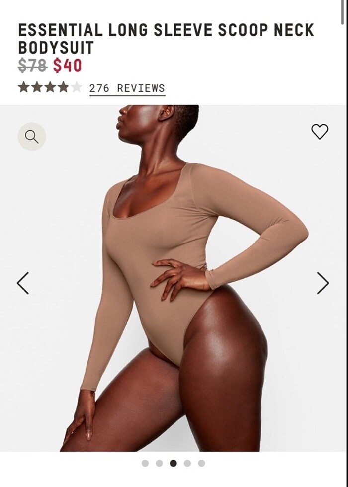 Skims bodysuit - Görsel 3