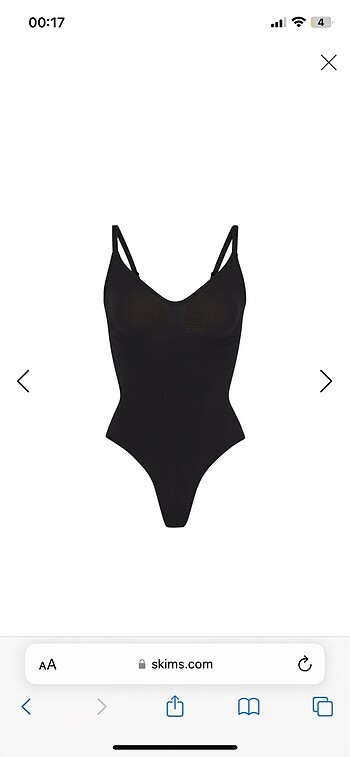 Askılı korse bodysuit - Görsel 2