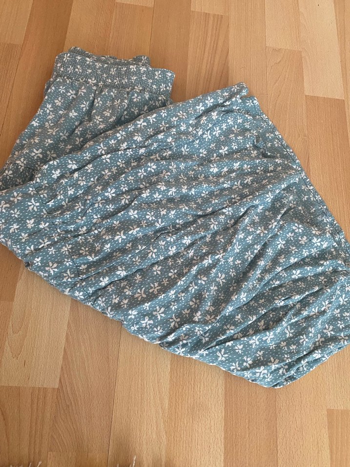 Uzun Pamuklu Bohem Kadın Etek - Görsel 3