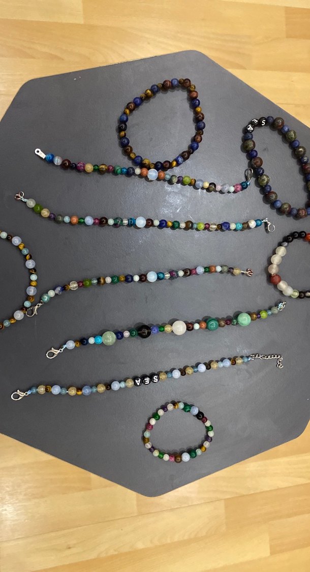 Renkli Boncuklu Bohem Kadın Bileklikleri - Görsel 2