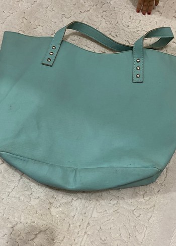 Lacoste Turkuaz Deri Kadın Çanta - Görsel 3