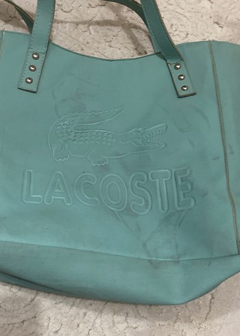 Lacoste Turkuaz Deri Kadın Çanta - Görsel 2