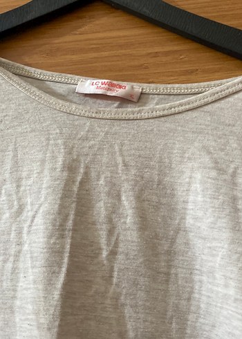 Gri Bebek Baskılı Hamile Bluzu - Görsel 3