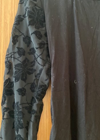 Siyah Uzun Kollu Kadın Bluz - Görsel 2