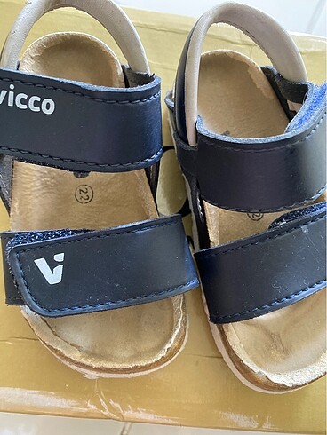 22 Beden lacivert Renk Vicco sandalet