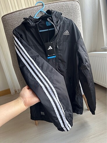 s Beden siyah Renk Adidas Yağmurluk