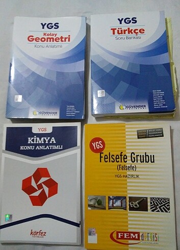 4 kitap 1 soru bankası cd li