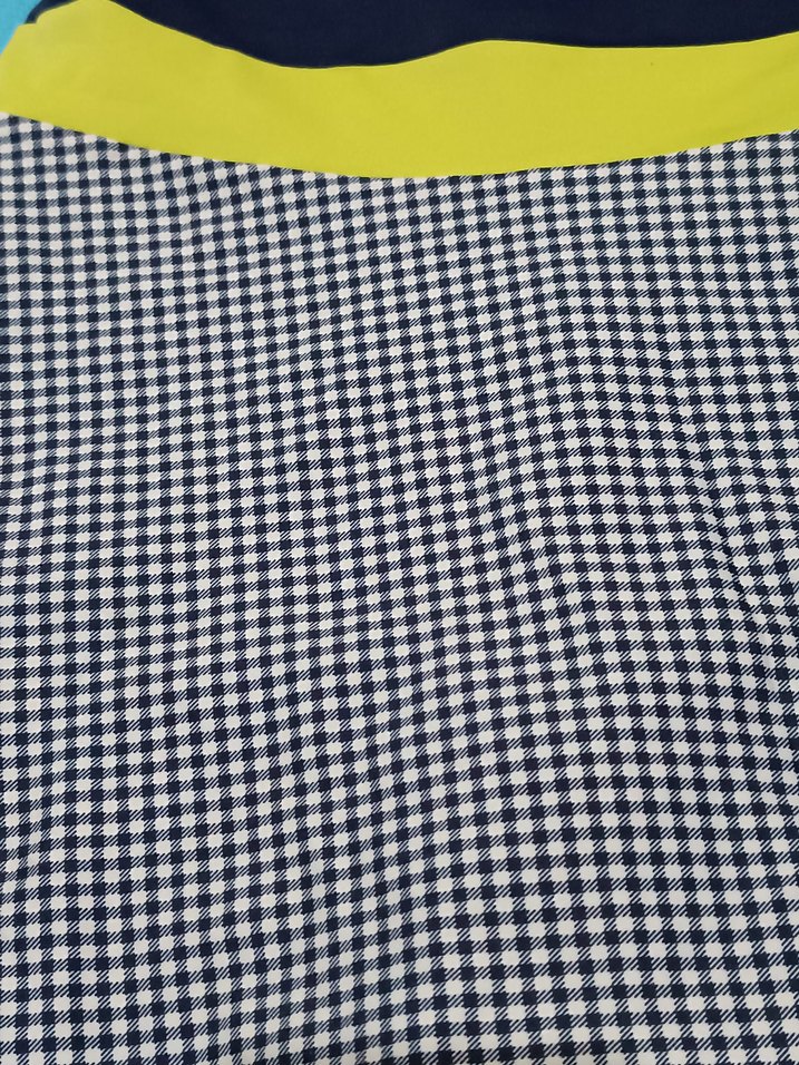 S-M Düğmeli Lacivert Kadın Mayo - Görsel 5