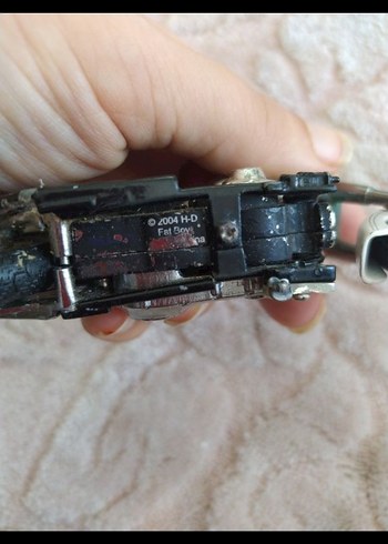 Ağır metal Beyaz Motosiklet - Görsel 6