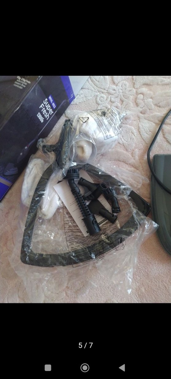 AUHMA Siyah Buharlı Temizleyici Mop sıfır - Görsel 5