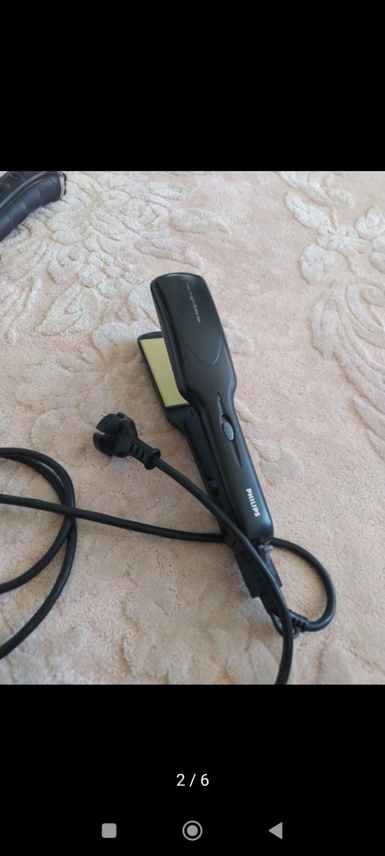 Philips Siyah Saç Düzleştirici - Görsel 2