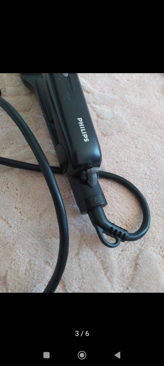 Philips Siyah Saç Düzleştirici - Görsel 3