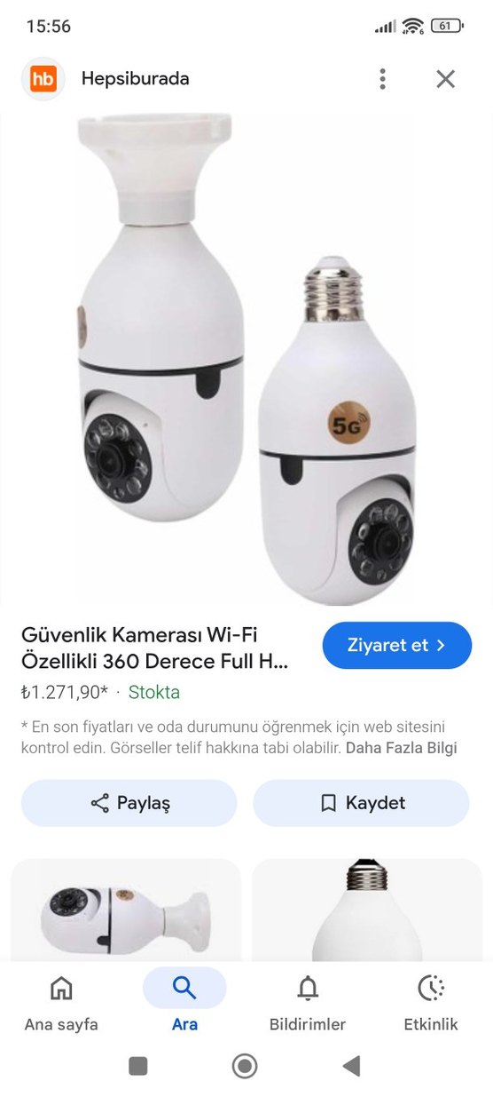 360 derece dönen güvenlik kamerası mercekleri toplu - Görsel 2