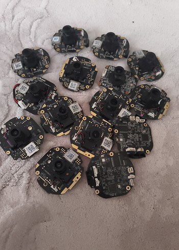 360 Derece Dönen Wi-Fi Güvenlik Kamerası mercekleri toplu - Görsel 2