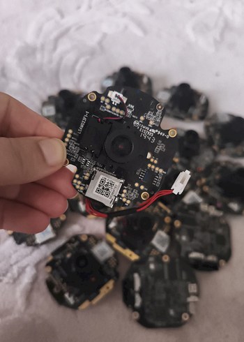 360 Derece Dönen Wi-Fi Güvenlik Kamerası mercekleri toplu - Görsel 4