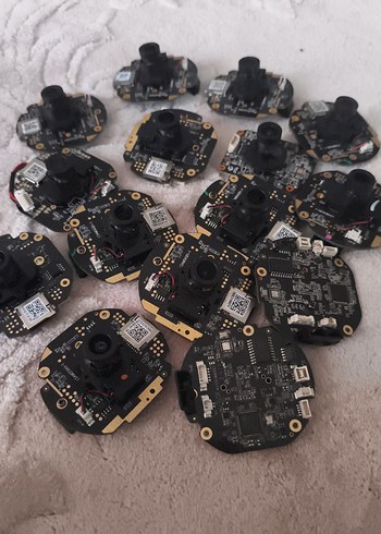 360 Derece Dönen Wi-Fi Güvenlik Kamerası mercekleri toplu - Görsel 3