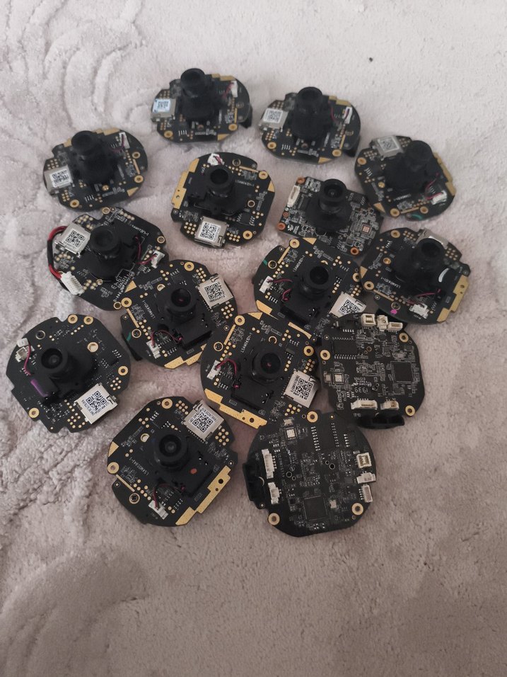 360 Derece Dönen Wi-Fi Güvenlik Kamerası mercekleri toplu - Görsel 2