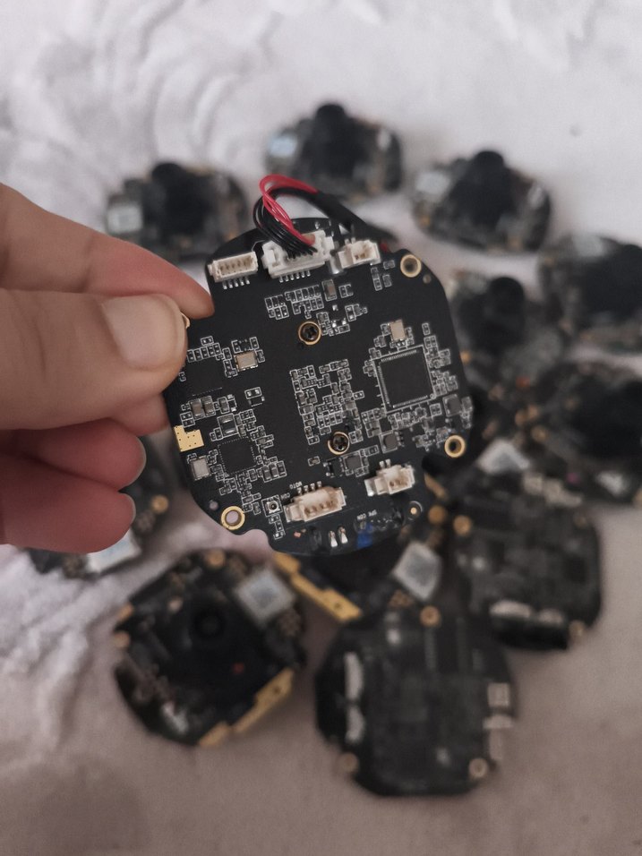 360 Derece Dönen Wi-Fi Güvenlik Kamerası mercekleri toplu - Görsel 5