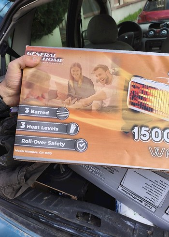 1500 Watt 3 Bar Elektrikli Kuvars Isıtıcı - Görsel 2